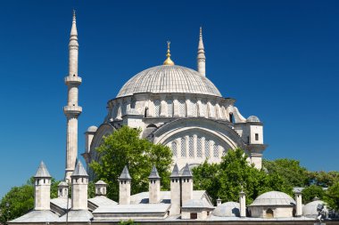 istanbul'daki nuruosmaniye Camii görünümü