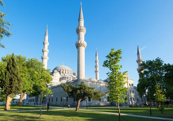 De suleymaniye moskee in Istanboel, Turkije — Stockfoto