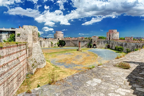 Yedikule pevnost v Istanbulu, Turecko — Stock fotografie