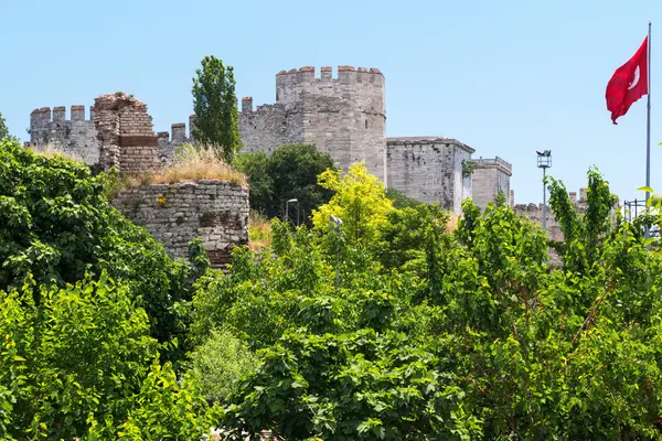 Yedikule pevnost v Istanbulu, Turecko — Stock fotografie