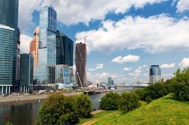 Moscow-city (Moskova Uluslararası İş Merkezi)