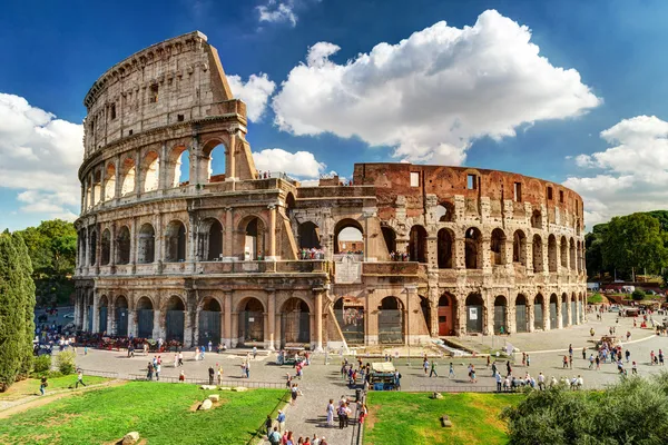 Roma 'da kolezyum — Stok fotoğraf