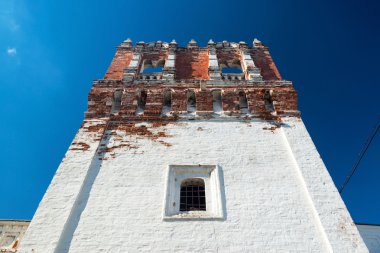 Fortress tower of the Novodevichy convent in Moscow