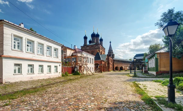 Alte Straße im Zentrum von Moskau — Stockfoto