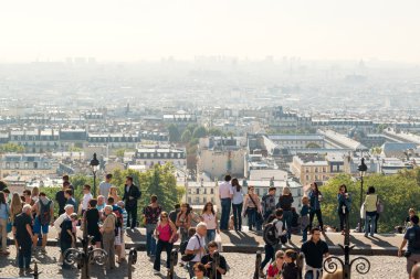 Basilique du Sacré coeur, montmartre Paris görünümü