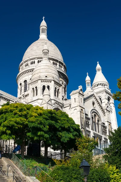 Basilica del Sacro Cuore a Montmartre, Parigi — Foto Stock