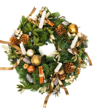 Noel dekorasyon çelenk