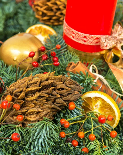 Christmas and New Year holiday decoration — Stock Photo, Image