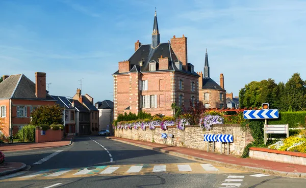 Vecchio villaggio nella Valle della Loira in Francia — Foto Stock