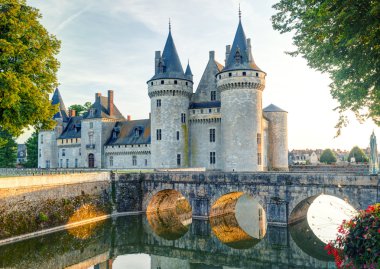 sully-sur-loire, Fransa chateau