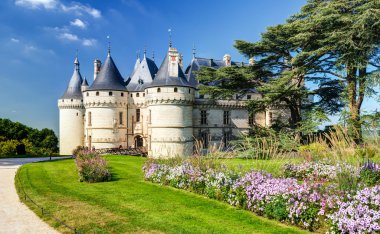 Chateau de Chaumont-sur-Loire, France clipart