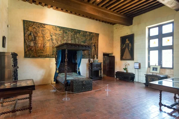 Interior Chateau de Chaumont-sur-Loire, Francia — Foto de Stock