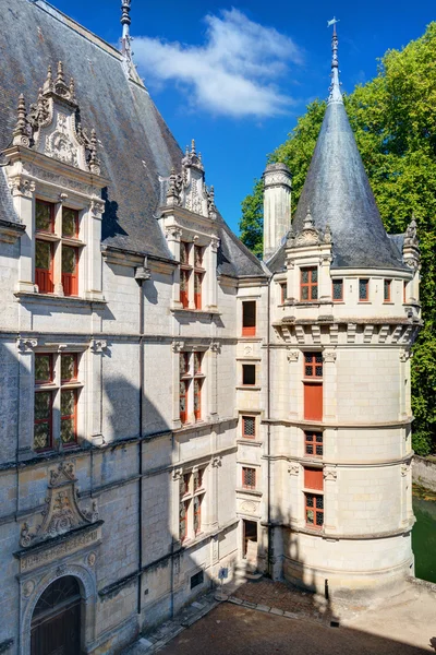The chateau de Azay-le-Rideau, France — Stock Photo, Image
