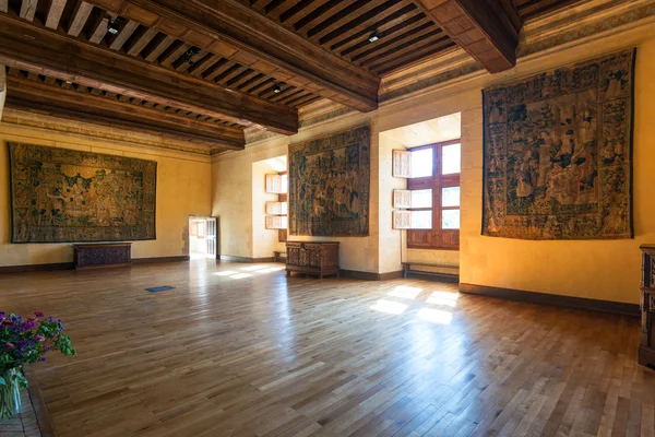 Interior chateau de Azay-le-Rideau, Francia — Foto de Stock