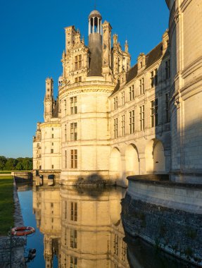 The royal Chateau de Chambord, France clipart