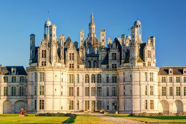 Królewskiego zamku de chambord, Francja — Zdjęcie stockowe