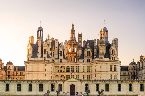 El castillo real de Chambord, Francia — Foto de Stock