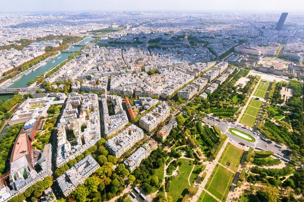 Vista de Paris da Torre Eiffel — Fotografia de Stock