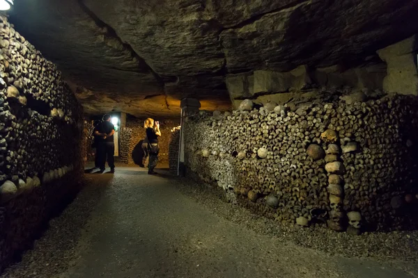 The Catacombs of Paris — Stock Photo, Image