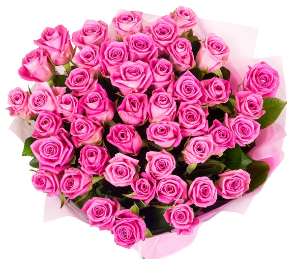 粉红色玫瑰花束 — 图库照片