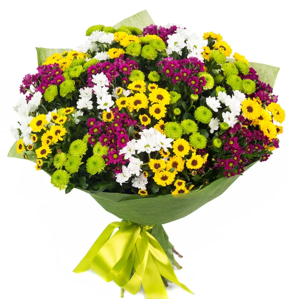 Bouquet of colorful asters — Stock Photo, Image