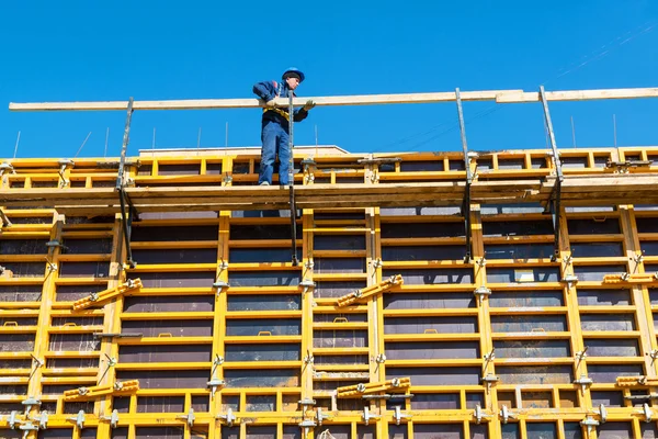 Construction site worker — Stock Photo, Image