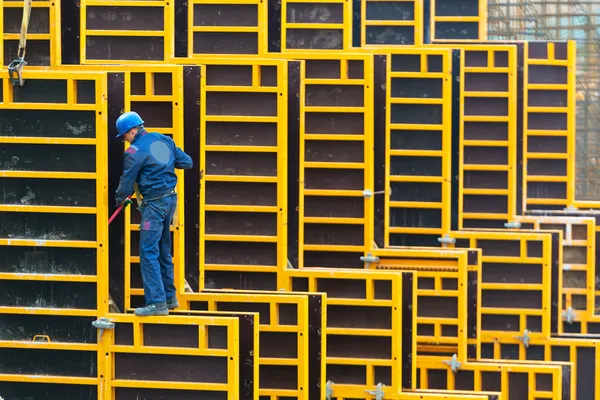 Trabalhador do estaleiro — Fotografia de Stock