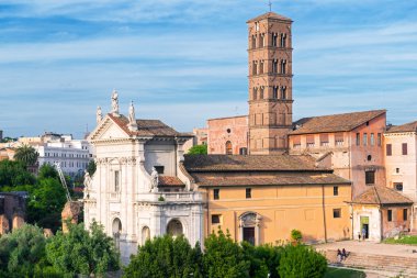 Kilise santa francesca romana Roma Forumu, Roma