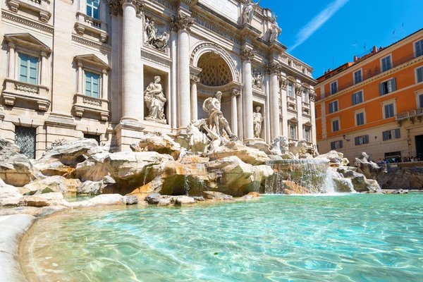 Trevi Fountain in Rome — Stock Photo, Image