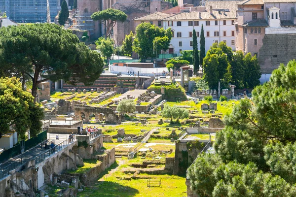 Ρωμαϊκό φόρουμ στη Ρώμη — Φωτογραφία Αρχείου