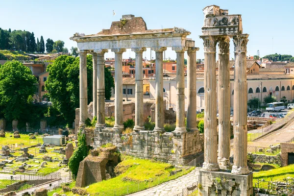 Fórum Romano em Roma — Fotografia de Stock