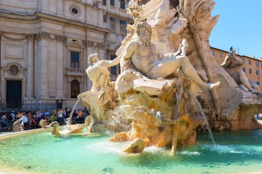 dört rivers, piazza navona, Roma Çeşmesi