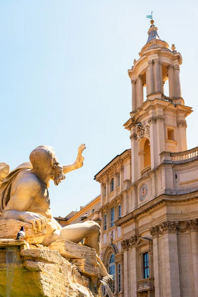 Piazza Navona em Roma — Fotografia de Stock