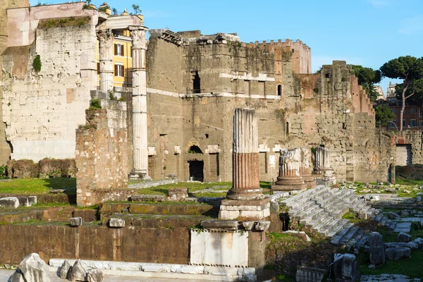 Augustus forum i Rom, Italien — Stockfoto