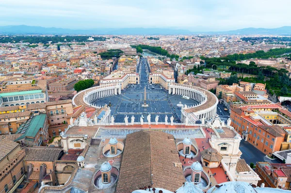 Piazza san pietro Vatikan, Roma, İtalya