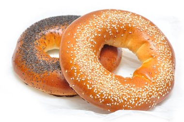 haşhaş tohumu ve susamlı simit