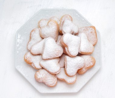 kalp şeklinde poğaça