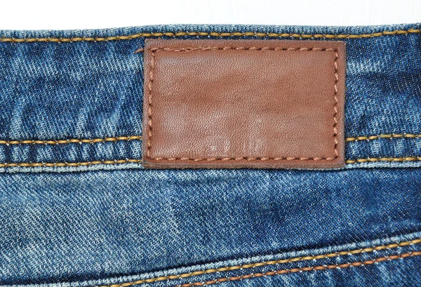 Mavi jeans doku — Stok fotoğraf