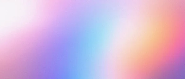 Abstrakcyjne pastelowe holograficzne niewyraźne gradientowe tło banera — Zdjęcie stockowe