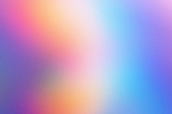 Abstract pastel holographic blurred grainy gradient background — Stock Photo, Image