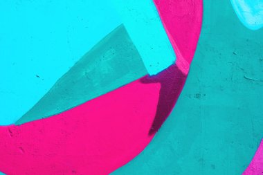 Renkli kentsel duvar dokusunu kapat