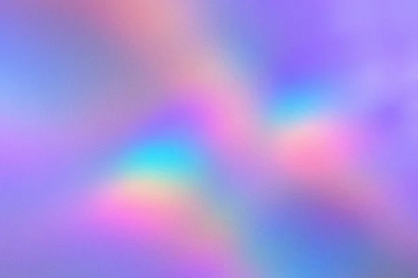 Absztrakt pasztell holografikus homályos szemcsés gradiens háttér — Stock Fotó