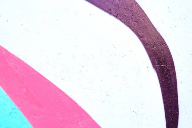 Renkli kentsel duvar dokusunu kapat