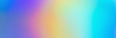 Soyut pastel holografik mor bulanık gradyan pankart arkaplanı