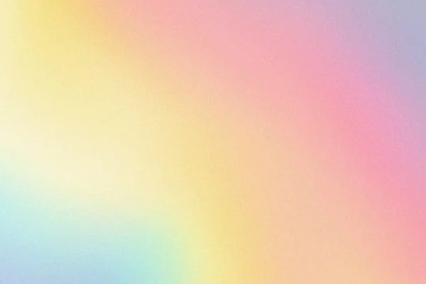 Abstract pastel holographic blurred grainy gradient background — Stock Photo, Image