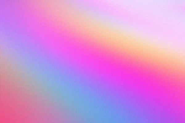 Pastel abstrato holográfico desfocado fundo gradiente granulado — Fotografia de Stock