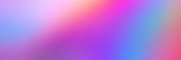 Pastel abstrato holográfico desfocado grainy gradiente banner fundo — Fotografia de Stock