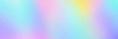 Soyut pastel holografik bulanık gradyan afiş arkaplanı
