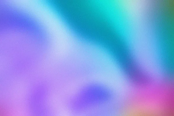 Abstrakter pastellfarbener holographischer, körniger Hintergrund — Stockfoto