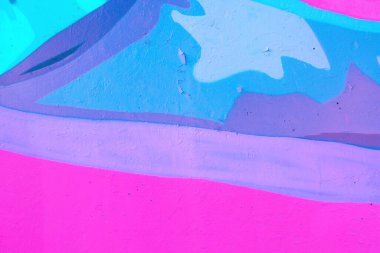 Renkli kentsel duvar dokusunu kapat